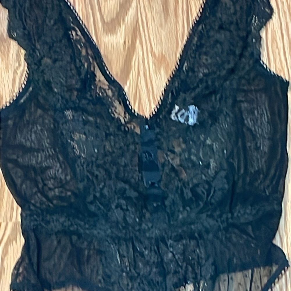 Victoria’s Secret Lingerie, Eras Tour, Reputation, Sexy Black Lace Thong, Small - Picture 2 of 7
